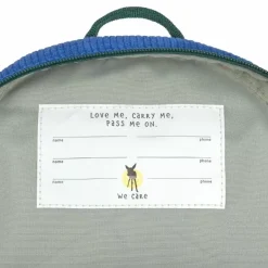 Lassig Rugzak Little Gang Smile Blauw
