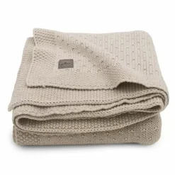 Ledikantdeken Bliss Knit Nougat Jollein