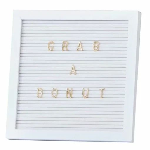 Letterbord Met Letters Gold Wedding Ginger Ray
