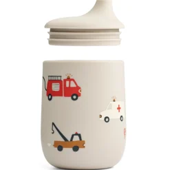 Liewood Drinkbeker Met Rietje Ellis Emergency Vehicle/Sandy