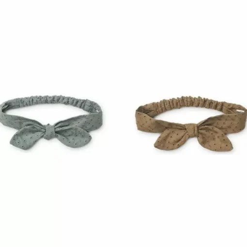 Liewood Haarbanden Henny Anglaise Blue Fog/Oat