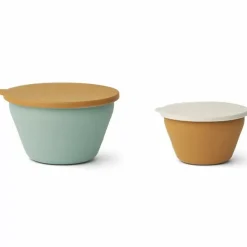 Liewood Invouwbare Kommen Dale Golden Caramel Mix (2St)