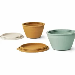 Liewood Invouwbare Kommen Dale Golden Caramel Mix (2St)
