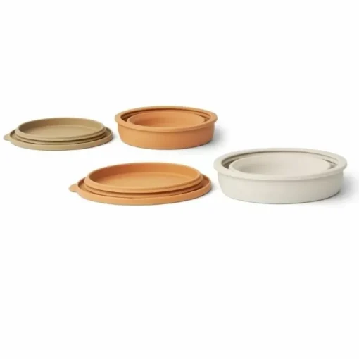 Liewood Invouwbare Kommen Dale Almond Multi Mix (2St)