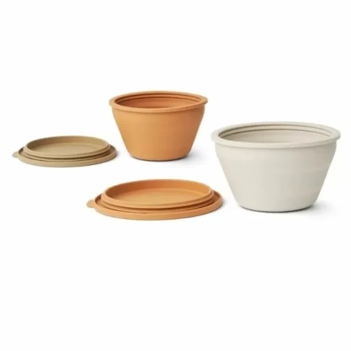 Liewood Invouwbare Kommen Dale Almond Multi Mix (2St)