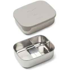 Liewood Lunchbox Arthur Mr Bear Dumbo Grey