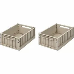 Liewood Opbergkratje Weston Sandy Medium (2St)