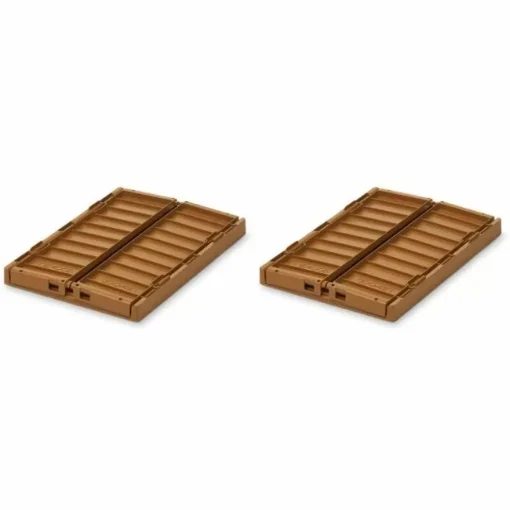 Liewood Opbergkratje Weston Golden Caramel Klein (2St)