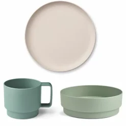 Liewood Serviesset Walt Dusty Mint Mix