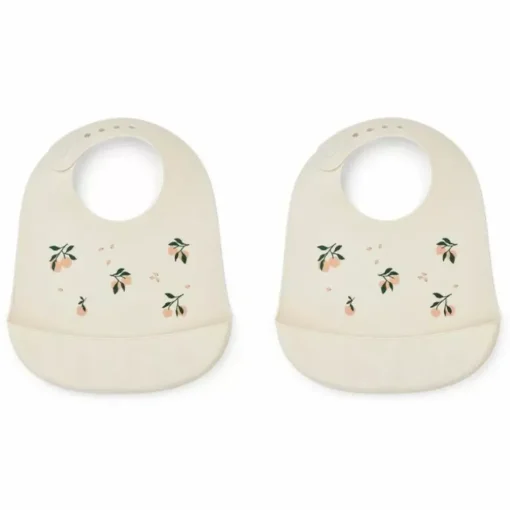 Liewood Siliconen Slabben Tilda Peach Sea Shell Mix (2St)