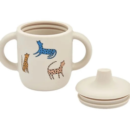 Liewood Siliconen Tuitbeker Neil Leopard Multi Mix