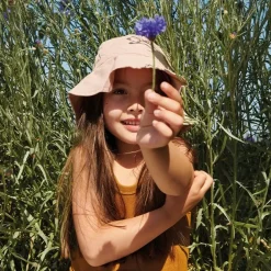 Liewood Zonnehoedje Amelia Linnen Pale Tuscany