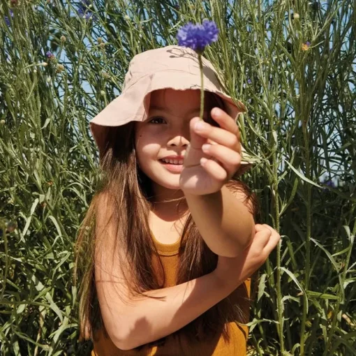 Liewood Zonnehoedje Amelia Linnen Pale Tuscany