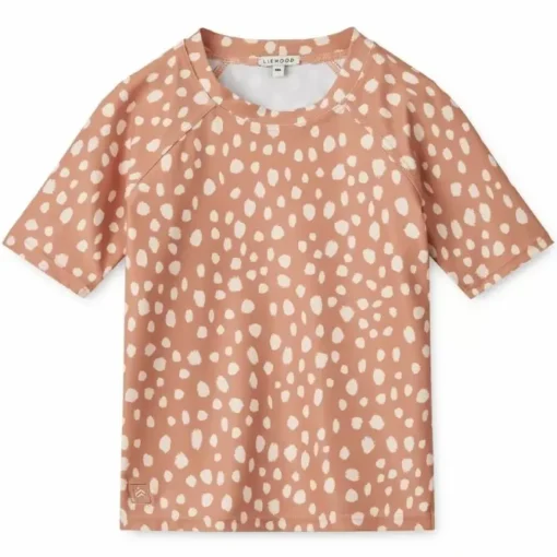Liewood Zwemshirt Korte Mouw Noah Leo Spots/Tuscany Rose Bestellen Online - Snelle Levering