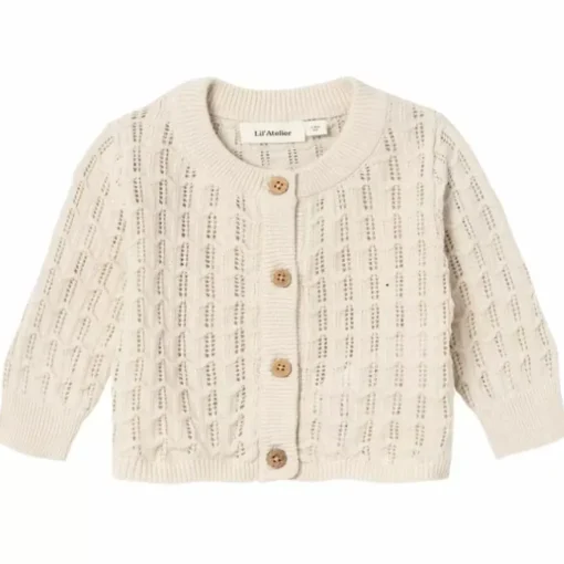 Lil' Atelier Vestje Fauci Sandshell - Bestel Nu Deze Schattige Kindervest Online