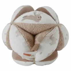 Little Dutch Grijpbal Baby Bunny | Babyspeelgoed Met Rammelgeluid En Labels
