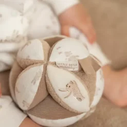 Little Dutch Grijpbal Baby Bunny | Babyspeelgoed Met Rammelgeluid En Labels