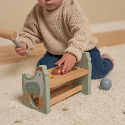 Little Dutch Hamerbankje Met Ballen Little Farm