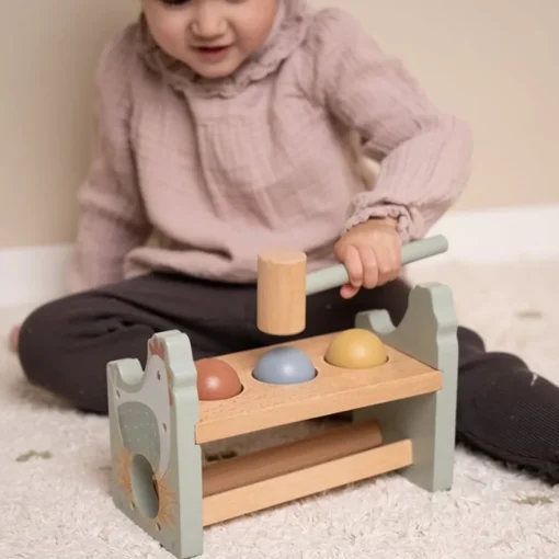 Little Dutch Hamerbankje Met Ballen Little Farm