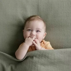 Little Dutch Ledikantdeken Pure Olive