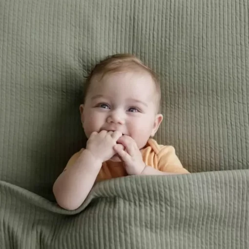 Little Dutch Ledikantdeken Pure Olive
