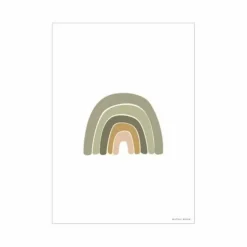 Little Dutch Poster A3 Horizon Olive