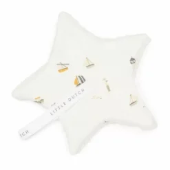 Little Dutch Speendoekje Sailors Bay White