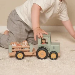 Little Dutch Tractor Met Trailer Little Farm