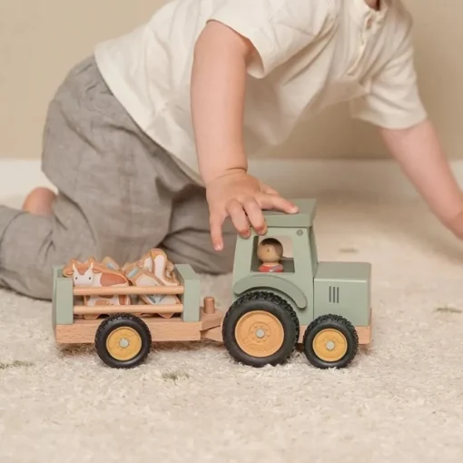 Little Dutch Tractor Met Trailer Little Farm