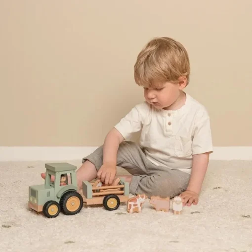 Little Dutch Tractor Met Trailer Little Farm