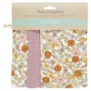 Little Dutch Washandjes Vintage Little Flowers/Mauve (3St)