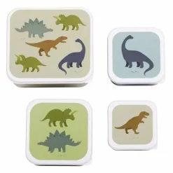 Lunchbox & Snackbox Dino A Little Lovely Company