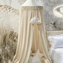 Luxe Boho Twist Maxi Bedhemel - Natuurlijke Elegance Van Cotton & Sweets