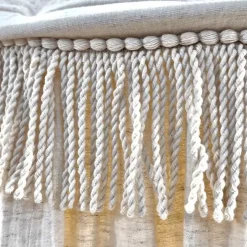 Luxe Boho Twist Maxi Bedhemel - Natuurlijke Elegance Van Cotton & Sweets