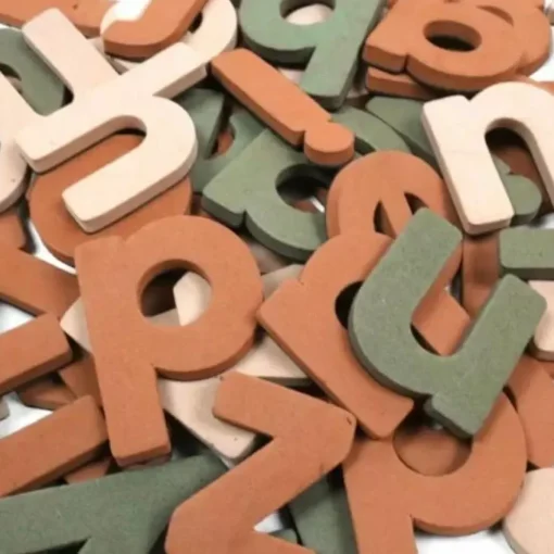 Magneetletters Groen Vanpauline