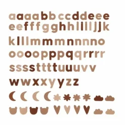 Magneetletters Nude Vanpauline