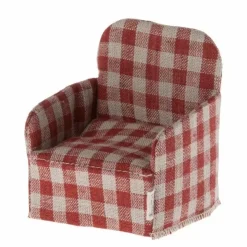 Maileg Miniatuur Stoel Muis Rood