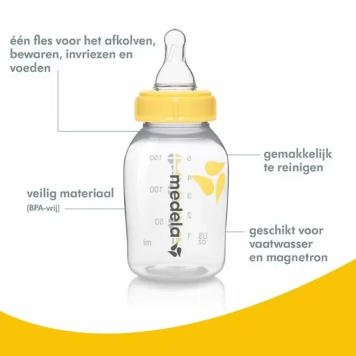 Medela Moedermelkflesje 150Ml Met Slow Flow Speen