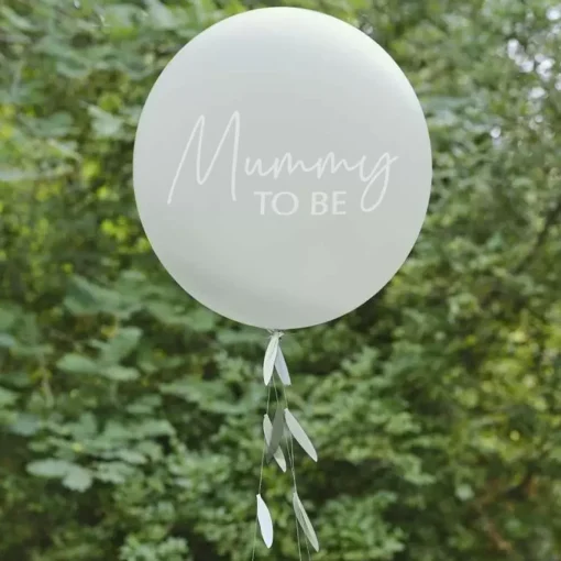 Mega Ballon Mummy To Be Botanical Baby Ginger Ray