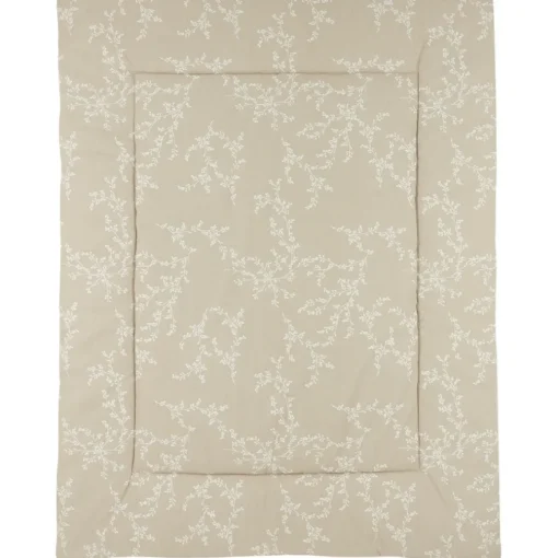 Meyco Boxkleed Branches Zand 80X100Cm - Perfect Voor Stijlvolle En Comfortabele Babykamers