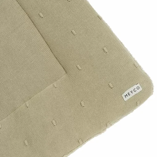 Meyco Boxkleed Mini Knots Sand 77X97Cm