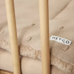Meyco Boxkleed Mini Knots Sand 77X97Cm