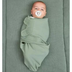Meyco Inbakerzak Swaddlemeyco Forest Green (0-3M)