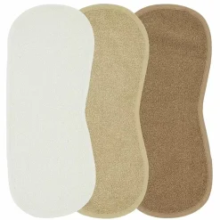 Meyco Lange Spuugdoeken Off White/Sand/Toffee (3St)