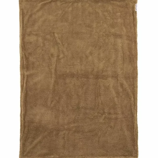 Meyco Ledikantdeken Mini Knots Fleece Toffee