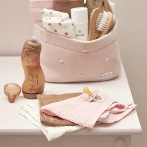 Meyco Washandjes Uni Offwhite/Soft Pink/Toffee