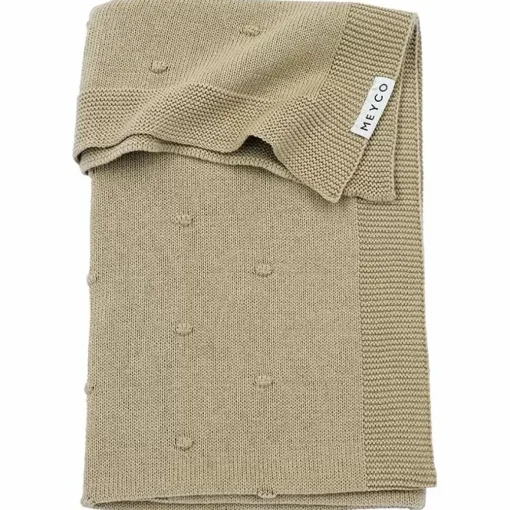 Meyco Wiegdeken Mini Knots Sand