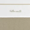 Meyco Wieglaken Hello World Sand