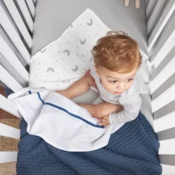 Ontdek De Luxueuze Meyco Hydrofiele Doeken Moon Indigo - Perfect Voor Jouw Baby!