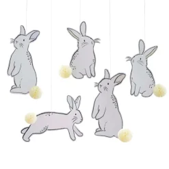 Paashanger Bunny Honeycomb Hop Hop Hooray Ginger Ray